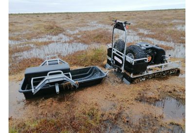 купить Мотобуксировщик УРАГАН Медведь 20 л.с. в Москве - фото 