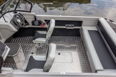 купить Катер-лодка алюминиевая VBOATS Yava L Fish в Москве - фото 