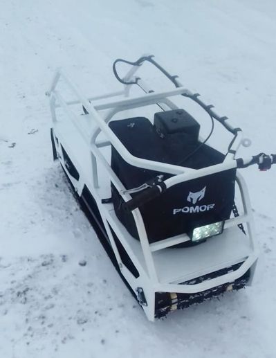 купить Мотобуксировщик POMOR 380 К8 в Москве - фото 