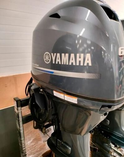 купить 4х-тактный лодочный мотор YAMAHA F60 FETL Б/У в Москве - фото 