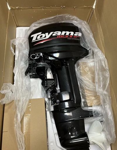 купить 2х-тактный лодочный мотор TOYAMA T30AFWS Б/У в Москве - фото 