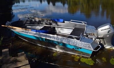 купить Алюминиевая лодка WELLBOAT-43-0 в Москве - фото 