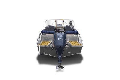 купить Комплект Алюминиевая лодка (катер) Mikatsu (Микатсу) 590 (Z99) Standard + мотор Yamaha F115BETL в Москве - фото 