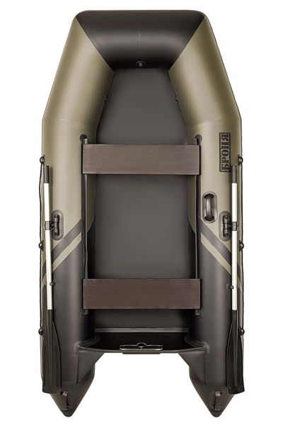 купить Лодка ПВХ БРОНЯ 280 Хаки - чёрный в Москве - фото 