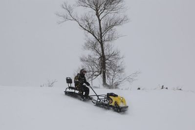 купить Мотобуксировщик РЫБАК PKD. PSD 20 л.с. (длинная база 1430мм) в Москве - фото 