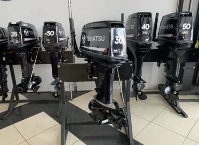 купить 2х-тактный лодочный мотор TOHATSU M30H S Jet в Москве - фото 