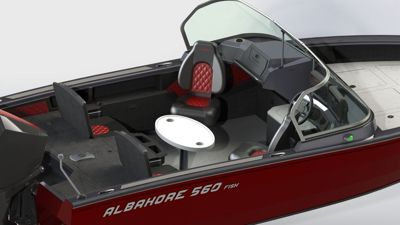 купить Катер-лодка алюминиевая ALBAKORE 560 Fish в Москве - фото 