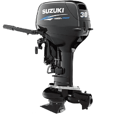 купить 2х-тактный лодочный мотор SUZUKI DT30S JET с водомётной насадкой Marine Rocket в Москве - фото 