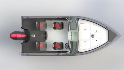 купить Катер-лодка алюминиевая ALBAKORE 560 Fish в Москве - фото 