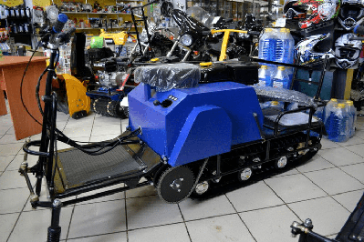 купить Мотобуксировщик ЛИДЕР - 3 15 л.с. в Москве - фото 