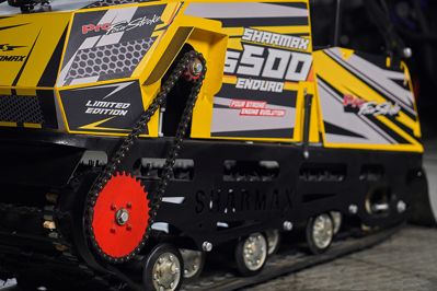 купить Мотобуксировщик SHARMAX S500 1450 HP18 Enduro в Москве - фото 