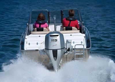 купить 4х-тактный лодочный мотор HONDA BF115 JLDU в Москве - фото 