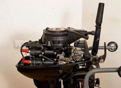 купить 2х-тактный лодочный мотор HIDEA HD9.9FHS Б/У в Москве - фото 