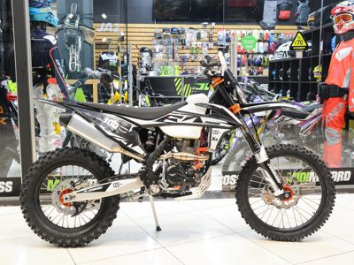 купить Мотоцикл кроссовый эндуро ZUUMAV FX K8 (CBS-300) Black 21/18 в Москве - фото 