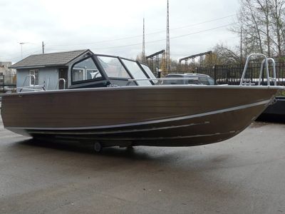 купить Катер-лодка алюминиевая WELLBOAT 53 в Москве - фото 