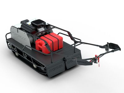 купить Мотобуксировщик BALTMOTORS Snowdog Twin track V627 в Москве - фото 