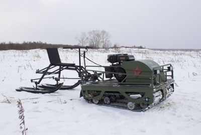 купить Мотобуксировщик POMOR X2 K-20 С реверс-редуктором в Москве - фото 