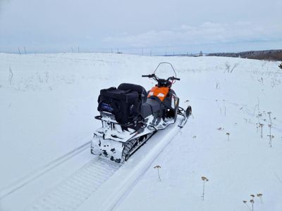 купить Снегоход Стэлс Капитан S150L 2.0 Б/У в Москве - фото 