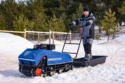 купить Мотобуксировщик БУРЛАК-М Опти-3 15 л.с. в Москве - фото 