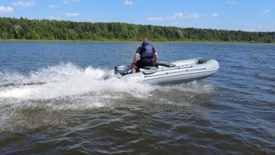 купить Лодка ПВХ РАКЕТА РК-420 Mehler в Москве - фото 