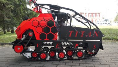 купить Мотобуксировщик ВЕПС Titan 20 л.с. в Москве - фото 