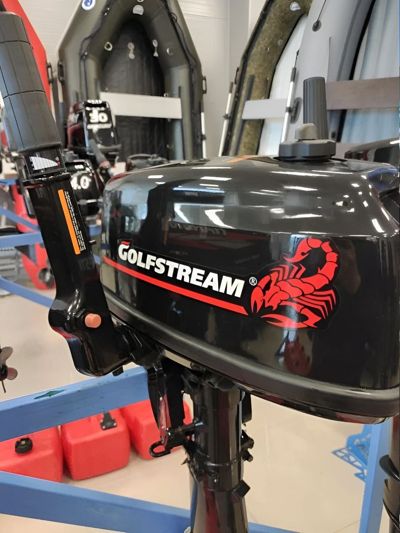 купить 2х-тактный лодочный мотор GOLFSTREAM TC5BMS Б/У в Москве - фото 