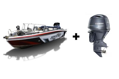 Комплект Алюминиевая лодка (катер) Mikatsu (Микатсу) 590 (Z99) Premium + мотор Yamaha F115BETL в Москве