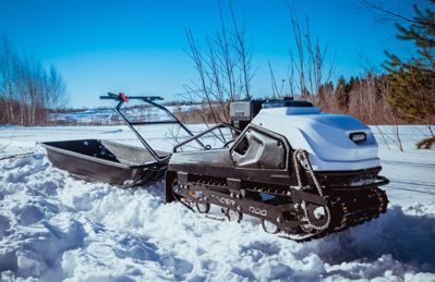 купить Мотобуксировщик TINGER Dog 15 л.с. в Москве - фото 