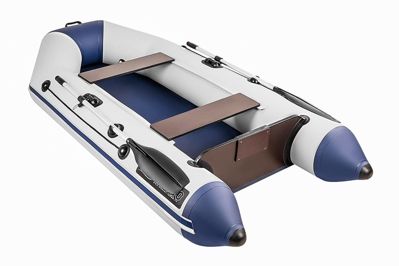 купить Лодка ПВХ АКВА 2800 Серый - синий в Москве - фото 