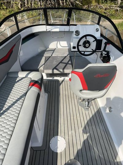 купить Катер-лодка алюминиевая BOSSFORR 580 BIMINI в Москве - фото 