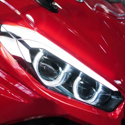 купить Электромотоцикл ECO YAMAHA R3 Red (2 кВт) в Москве - фото 