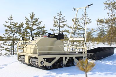 купить Мотобуксировщик POMOR X2 K-15 С реверс-редуктором в Москве - фото 