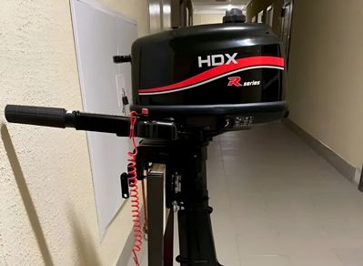 купить 2х-тактный лодочный мотор HDX R SERIES TC 5.8 BMS Б/У в Москве - фото 