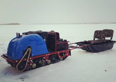 купить Мотобуксировщик MOTODOG 500 (9 л.с. задний привод) в Москве - фото 