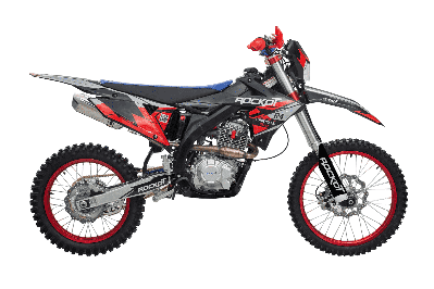 купить Мотоцикл кроссовый эндуро ROCKOT R4 Flame Bullet в Москве - фото 