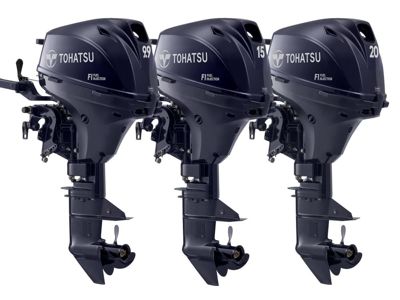 купить 4х-тактный лодочный мотор TOHATSU MFS 9.9 EPS в Москве - фото 