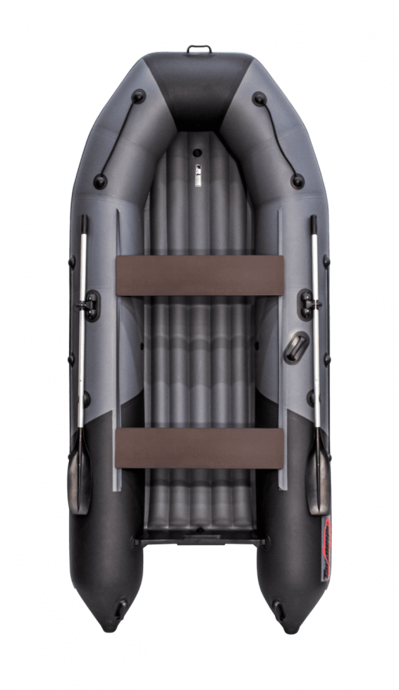 купить Лодка ПВХ ТАЙМЕНЬ NX 3400 НДНД PRO Серый в Москве - фото 