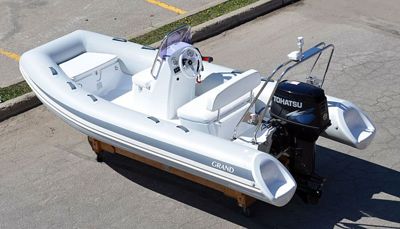 купить Лодка РИБ GRAND SILVER LINE S370L в Москве - фото 