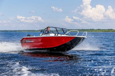 купить Катер-лодка алюминиевая ВОЛЖАНКА 46 Fish в Москве - фото 