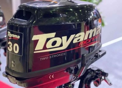 купить 2х-тактный лодочный мотор TOYAMA T30ABMS Б/У в Москве - фото 
