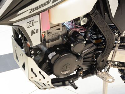 купить Мотоцикл кроссовый эндуро ZUUMAV FX K8 (CBS-300) Black 21/18 в Москве - фото 