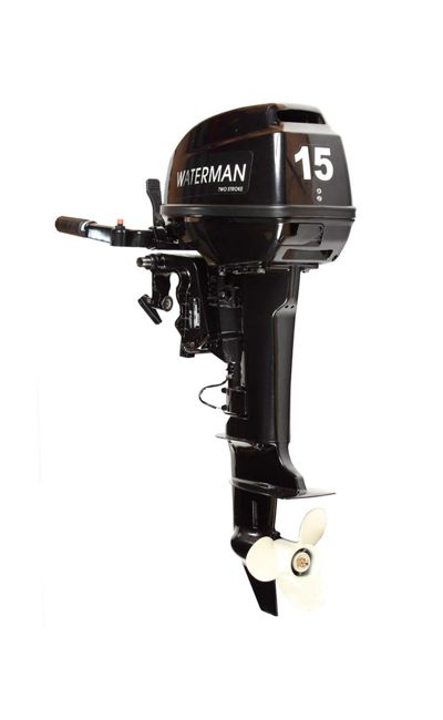 купить 2х-тактный лодочный мотор WATERMAN T15 BMS в Москве - фото 