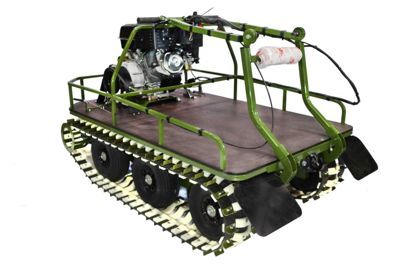 купить Мотобуксировщик KOIRA TR С понижающим редуктором (для болот), всесезонный. 13 л.с. в Москве - фото 