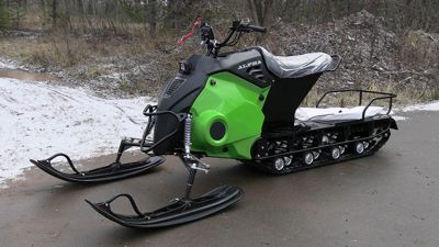 купить Снегоход ЛИДЕР Альфа 3 (LIFAN KP460E 20 лс) LONG в Москве - фото 