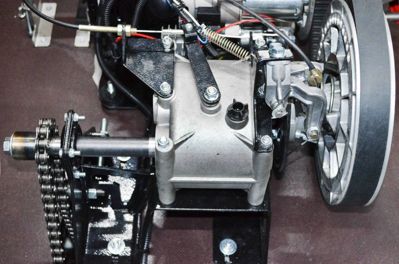 купить Мотобуксировщик KOIRA T15 R РУЧНОЙ СТАРТЕР. реверс редуктор - задний ход в Москве - фото 