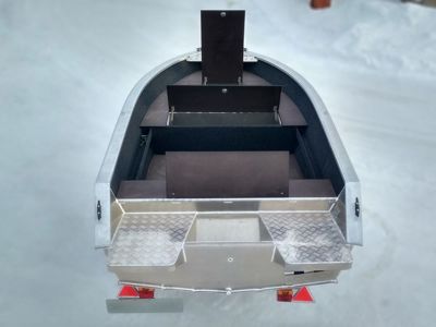 купить Алюминиевая лодка BESTER 390 fish в Москве - фото 