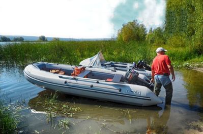 купить Лодка ПВХ COMPAS 460 в Москве - фото 