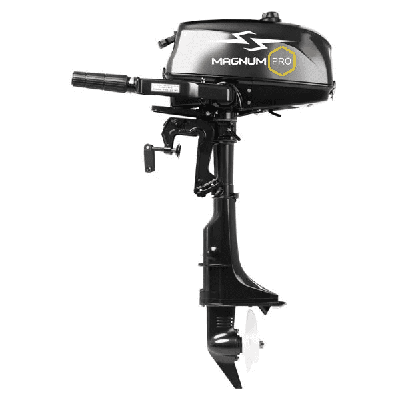 купить 2х-тактный лодочный мотор MAGNUM PRO SM4HS (2022) в Москве - фото 
