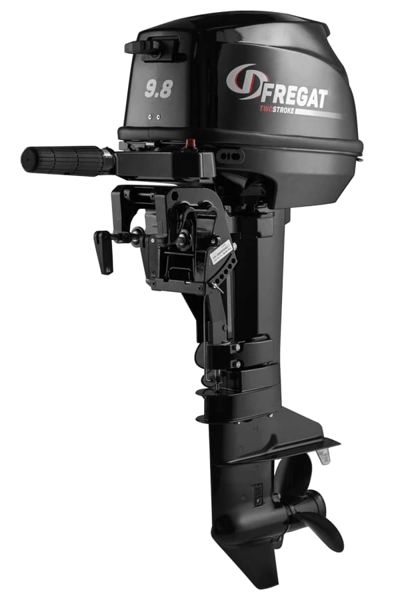 купить Лодка ПВХ ORCA 325 НДНД + 2х-тактный лодочный мотор Фрегат 9.8FHS в Москве - фото 