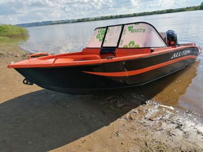купить Катер-лодка алюминиевая ALUTON 490DC в Москве - фото 